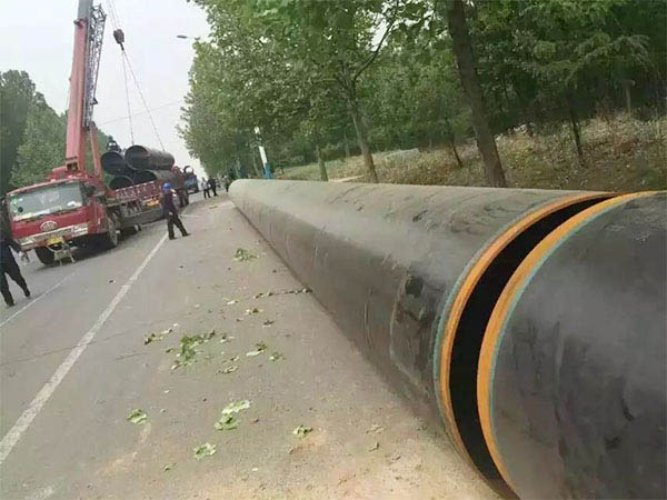 濮阳某市政建设集团与我公司签署TPEP防腐钢管供应合同