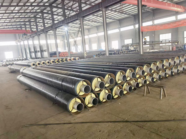 预制直埋钢套钢保温管